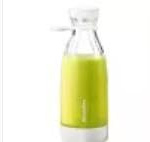 Portable Blender, Fashion Portable Blender for Shakes and Smoothies 11.8 Oz, Magnetic USB Fast Charging Mini Fresh Juice Mixer Bottle, Take It for Traveling, Outdoor, Gym, Office, (white)