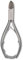 Precision Cut Chiropodist Toenail Clippers - Heavy-Duty Concaved Blades for Thick Nails Comfort Grip Professional Podiatrist Approved 14cm - Viva Instruments (Silver)