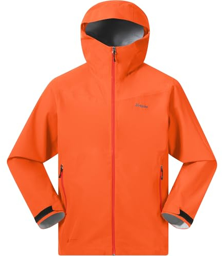 Bergans Herren Essentials Rainshell 2.5L Jacke, lava, S