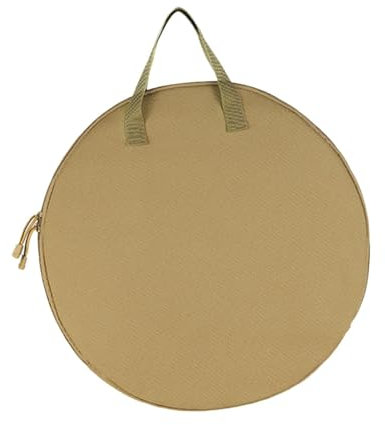 harayaa Gusseisen -Pfanne Bag Cookware Speicher Tragbarer Backgeschirrtasche für Outdoor -Barbecue, 43 Cmx43 cm