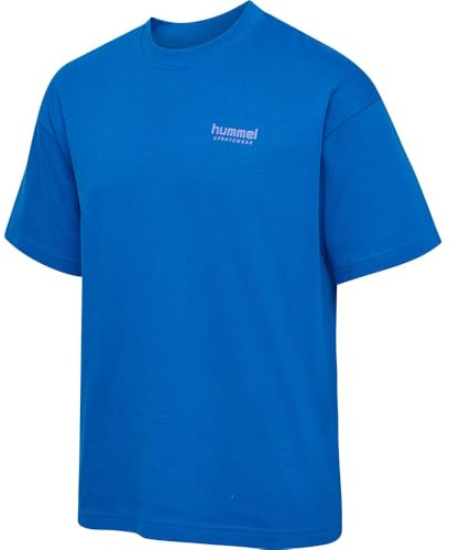 hummel Loose Bees Stadium T-Shirt Weiß blau, M Unisex