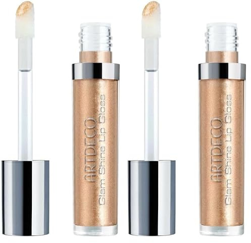 ARTDECO Glam Shine Lip Gloss - Funkelnder Lip Gloss mit intensiv glänzendem Finish - 1x4ml (Packung mit 2)