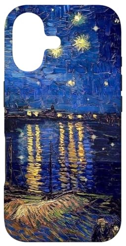 Hülle für iPhone 17 Sternennacht Rhone Van Gogh Malerei Handyhülle