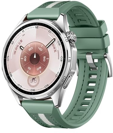INF GT6 Uhrenarmband aus gewebtem Silikon, 46 mm, kompatibel mit Huawei Watch-Serie