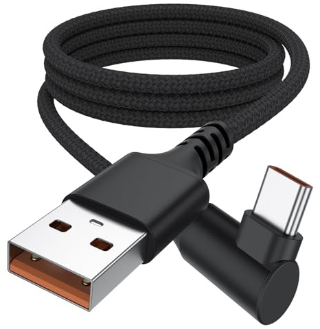 USB C Cable 2m, PS5 Controller Charging Cable Type C Charger cable for Samsung Galaxy S22 S21 S20 S10 S9 S8 Plus Note 10 9 8, Google Pixel,LG, Playstation 5, Xbox Series X/S (2m)