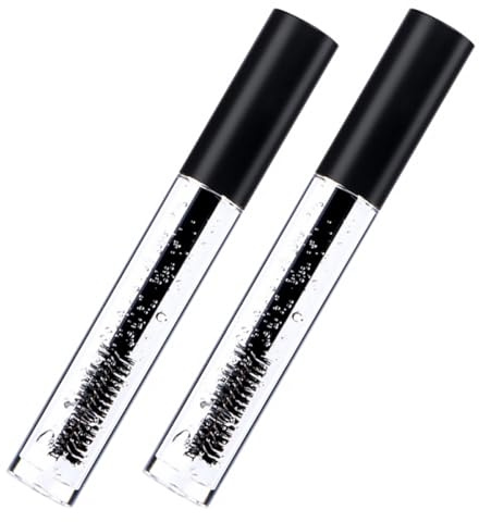 SKISUNO Gel Fixateur pour Sourcils Transparent, Fixation Sourcils Transparent, Waterproof, Effet Invisible, 2 Pièces, 3,8g, pour Maquillage Quotidien