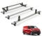 Van Guard Roof Rack for Vauxhall Vivaro 2019+ 3 Aluminium Roof Bars, Rear Ladder Roller with Loadstops [Note: Only Suitable for Models with Twin Rear Doors.] - UltiBar Plus - VG333-3/VGR-09