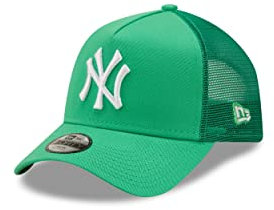 New Era New York Yankees MLB Tonal Mesh Ireland Green 9Forty Kids A-Frame Adjustable Trucker Cap - Child