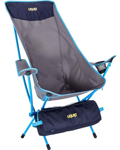 Uquip Campingstuhl Infinity Lounger Leichtgewichtsstuhl Ultraleicht Alu 130 kg