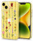 CYRILL di Spigen Cecile Cover Compatibile con iPhone 14 Plus 6.7 (2022) Fiore Fiori Trasparente TPU Bumper Custodia - Giardino Floreale