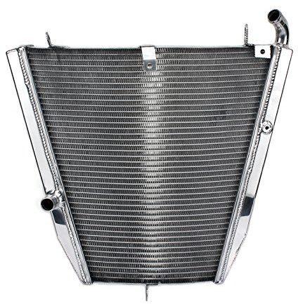 TARAZON Radiador Enfriador de agua de aluminio para Honda CBR1000RR 2004 2005 CBR 1000 RR