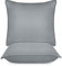 Utopia Bedding KopfKissen (2er Set), 65 x 65 cm Schlafkissen, Atmungsaktiv et Weich Kissen (Grau)