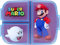 Various Contenitore per bambini, porta pranzo con 3 scomparti, per asilo, con divisore, in plastica, senza BPA, idea regalo per i bambini (Super Mario - Super Mario)