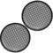 AERZETIX - C66075-2er-Set Schutznetze für Lautsprecher/subwoofer-gehäuse - Durchmesser 258 mm - Farbe schwarz - Musik Auto autosoundlautsprecher