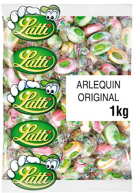 Bonbon acidulé Arlequin original LUTTI - 1 kg