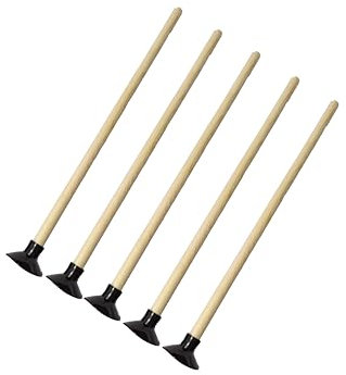 TUKAN s.c POLAND 5 Stück Holzpfeil mit Saugnapf 25cm Pfeil ohne Federn für Bogen mit Loch Kinder Kinderpfeil Outdoor Ziel Sport Spiel Spielzeug Holzpfeile