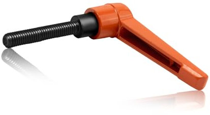 HAIMAYEE Verstellbare Klemmhebel Griff,M6-32mm Spanngriff Griffmutter Klemmgriff Verschlusshebel Außengewinde Griff Maschinengriffe