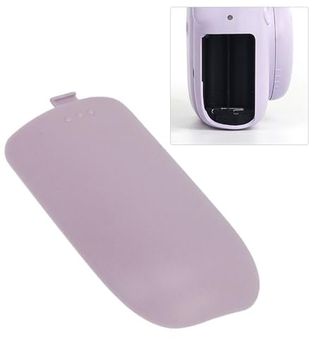 Camera Battery Door Cover Replacement for Instax Mini 12, Portable Battery Side Cover for Mini 12 Camera, Easy to Install, for Camera Battery Security (Purple)
