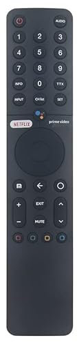 AULCMEET XMRM-19 Télécommande de rechange pour TV MI P1 Series L43M6-6AEU L50M6-6AEU L55M6-6AEU pour MI XMRM-19 L43M6 6AEU L50M6 6AEU L55M6 6AEU