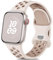 Epova Sport Cinturino in Silicone Compatibile con Apple Watch 40mm 38mm 41mm 42mm, Traspirante Cinturini di Ricambio per iWatch SE Series 10 9 8 7 6 5 4 3 2 1,Galassia/Pietra, Piccolo