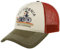 King Kerosin Herren Trucker Cap Fester Schirm Stickerei Chopper California Vintage Retro Mesh Snapback Motorrad Biker Kappe California