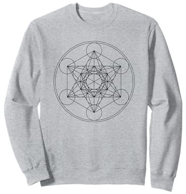 Metatrons Würfel Heilige Geometrie Spiritualität, Chakra Sweatshirt