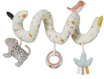 Vertbaudet Baby Activity-Spirale ROSA SAVANIA wollweiß