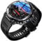 4G Smart Smartwatch, SIM-Karte Android System Uhr mit 1,39“ Runder Bildschirm, Dual-Kamera, NFC-Positionierung, Unterstützung APP Custom Dialing