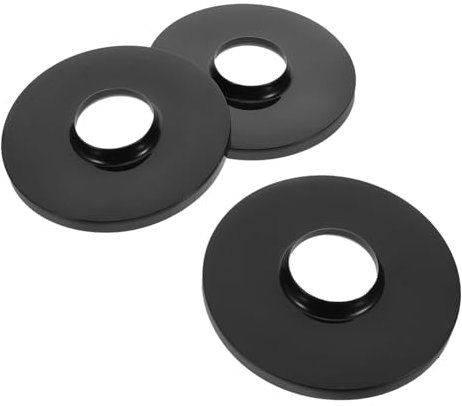 CLISPEED 3 Pièces Châssis de Remplacement pour Ventilateurs Électriques de Bases de Support Décoratives Universelles pour Ventilateurs Pied Facile à Installer Couleur Noire