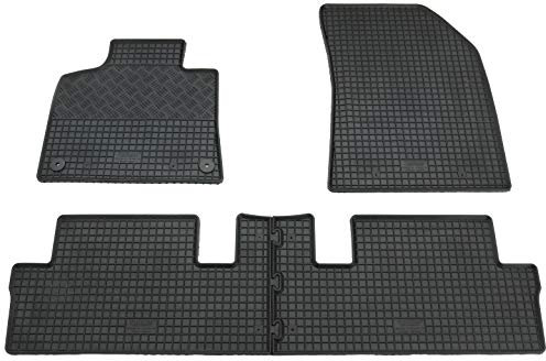 Gummi Fußmatten Set, 4teilig, Gummifußmatten Gummimatten Matten