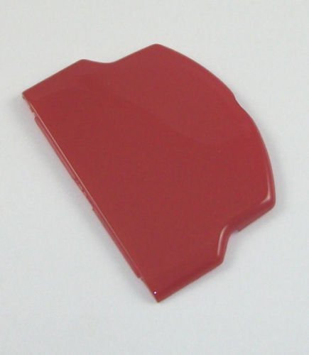 Couvercle de porte arrière de batterie pour PSP 2000 2001 3000 3001 Portable Pièces de rechange Rouge