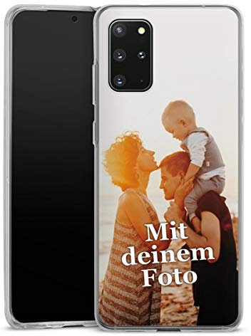 DeinDesign Silikon Hülle kompatibel mit Samsung Galaxy S20 Plus Handyhülle Case Selbst Gestalten Personalisieren Zum Anpassen