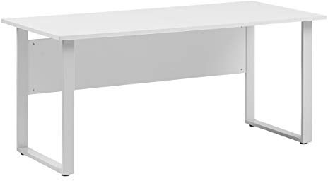 Möbelpartner Schreibtisch Denver, 701486, lichtgrau, 160 x 65 x 74 cm