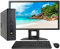 HP EliteDesk 800 G1 - PC desktop + monitor 23'' (Intel Core i5-4570, 3.2 GHz, 16 GB di RAM, SSD 240 GB + 500 GB HDD, senza lettore, Wi-Fi PCI, Windows 10 Pro 64 bit) (Ricondizionato)
