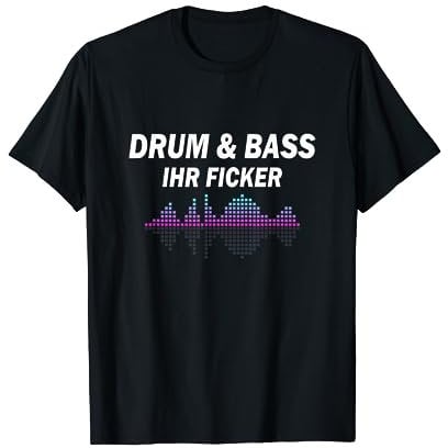 Drum and Bass DJ Equalizer Rave DNB T-Shirt
