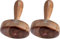 Pack of 2 Wooden ROTI CHAPATI Datta Press Potato Masher