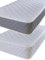 Extreme Comfort Cooltouch Plus Diamond Essentials Schaumstofffreie Pinna-Coil-Bonnell-Matratze mit Sprungfedern, maximales Preis-Leistungs-Verhältnis, Plüschgefühl, grau, 18 cm tief, Doppelbett