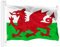 G128 Walisische Flagge von Wales, 90 x 150 cm, LiteWeave Pro Serie, bedrucktes 150D-Polyester, Länderflagge, für drinnen und draußen, lebendige Farben, Messingösen, dicker und langlebiger als 100D 75D