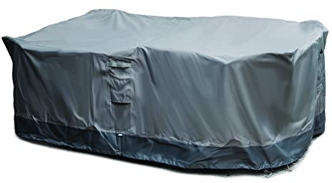 Quality Covers, Fits 6 Seater Rectangular Table And Chair Garden Furniture Set. Cover Dimensions 245 Cm Length X 150 Cm Width X 90 Cm Height