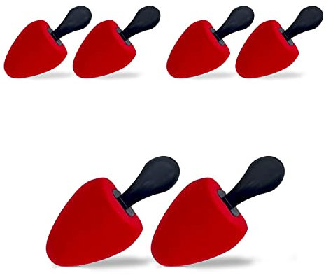 DELFA Samty Schuhspanner Universal Größe 35-38 - Schaumstoff Schuhformer Schuhstrecker - Set zu 3 Paar für Damen Pumps