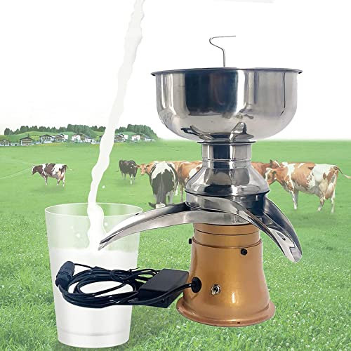 Centrifuga da Cucina con separatore di Panna, separatore centrifugo Elettrico per Crema di Latte, separatore per Milkshake al Burro, trasforma Il Latte Crudo o Intero in Panna e Latte scremato, 50 l