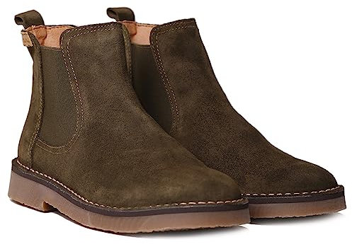 Toni Pons Stivaletto da donna in camoscio spaccato - ISA-SY - Khaki, 37 EU