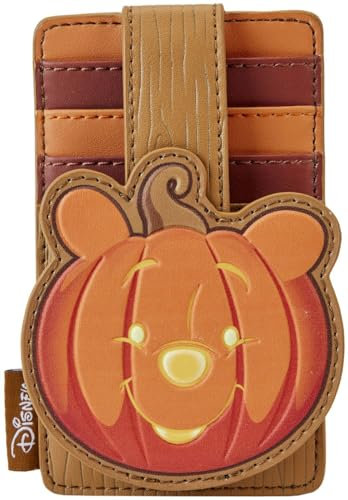 Winnie l'ourson Loungefly - Winnie en Citrouille d'halloween Femme Porte-Cartes Multicolore