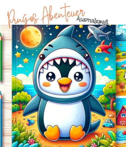 Pingos Abenteuer - Ausmalspaß