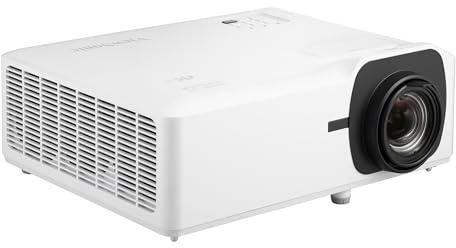 ViewSonic LS901-4K 5500 Lumens 4K Laser Projector, High Brightness with HDR Support for Home Theater, 1.7X Optical Zoom, H/V Keystone, and 360-Degree Projection for Flexible Setup