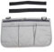 Gdfnmogo Stuhl-Seitentasche, Armlehnentasche, Stuhl-Seitentasche, Organizer, Strandstühle, seitliche Aufbewahrungstaschen für Camping, Klappstühle, Rollstühle (grau)
