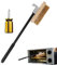 Brosse pour four à pizza - Brosse à pierre à pizza avec poils en laiton résistant à la chaleur et anti-rayures | Brosse de nettoyage des murs pour four à pizza et grattoir