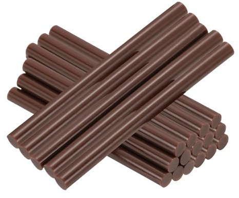 PATIKIL 4x0.27 Inch Hot Glue Sticks, 38 Pcs Hot Glue Gun Sticks Mini Hot Melt Adhesive Glue Stick for DIY Art Craft Repairs Festival Decoration, Coffee