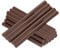 PATIKIL 4x0.27 Inch Hot Glue Sticks, 38 Pcs Hot Glue Gun Sticks Mini Hot Melt Adhesive Glue Stick for DIY Art Craft Repairs Festival Decoration, Coffee