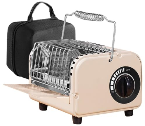 Estufa de alta potencia - pequeña estufa de camping multifuncional | exterior portátil para cocinar y calefacción, ideal para camping de invierno, diseño compacto, estufa duradera y eficiente